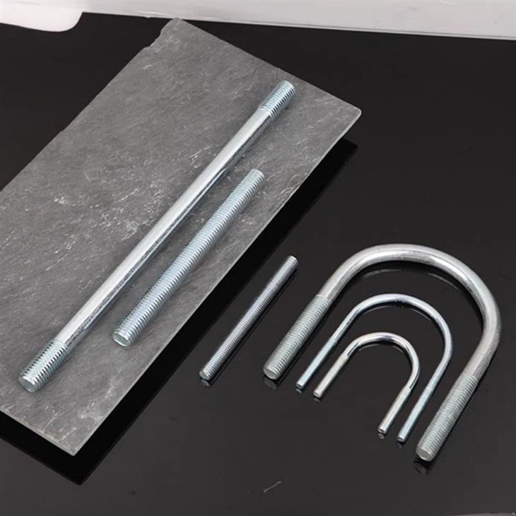 Galvanized U-Bolts And Threaded Studs Carbon Steel