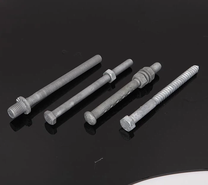 Issiq DIP Galvanizli A325 Heavy Hex Bolt UNC HDG Strukturaviy Boltlar